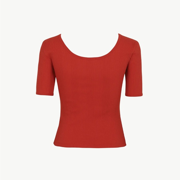 Jeana Sohn Matilda Ballet Top in Poppy, Size 1 (XS/S) - Picture 2 of 5